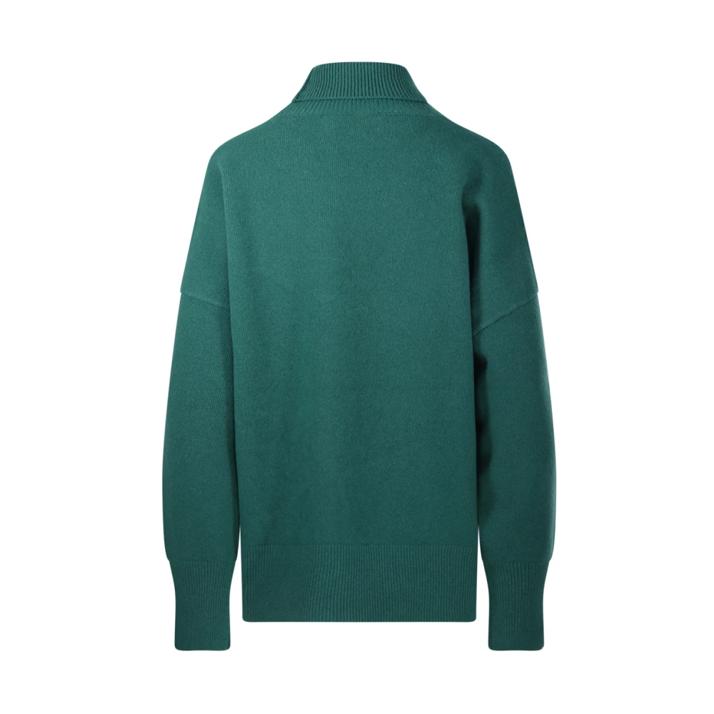 Róhe Smaragd Klassieke Turtleneck Jumper Green Dames