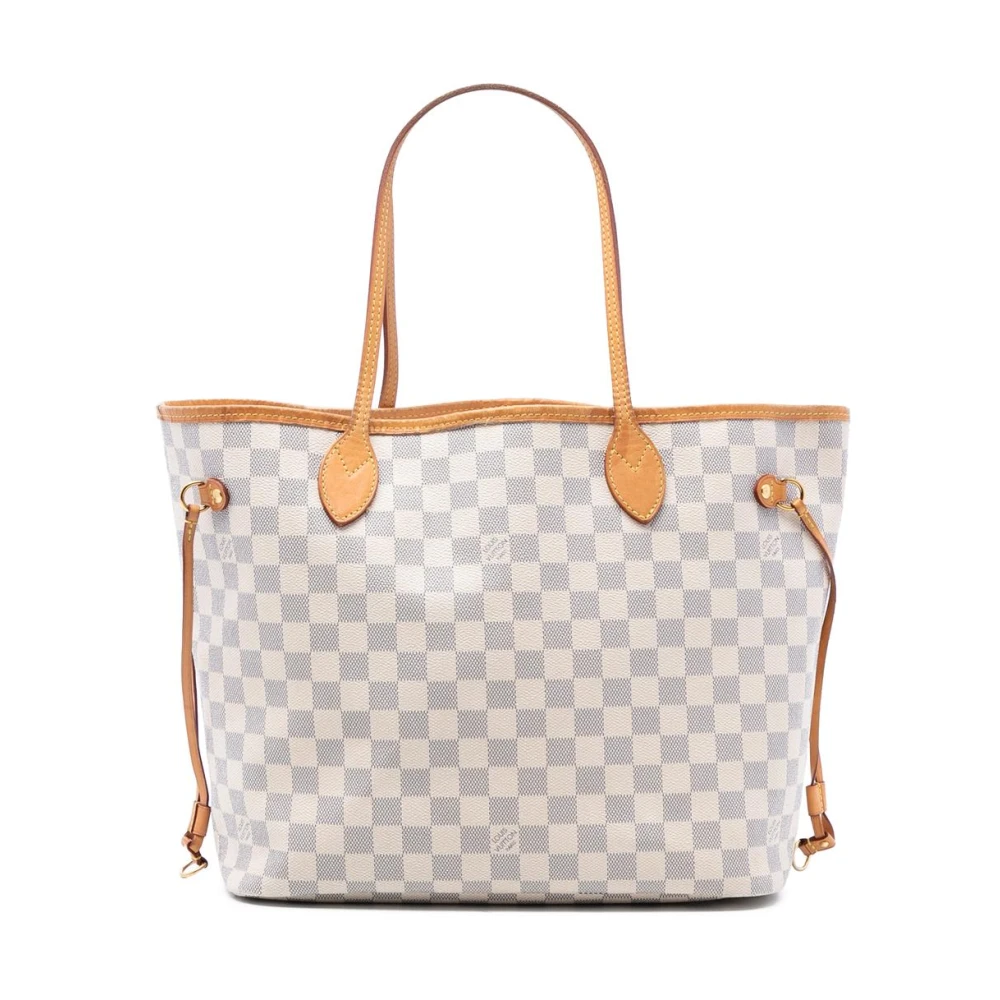 Louis Vuitton Vintage Women's White Pre-Owned Tote Bag