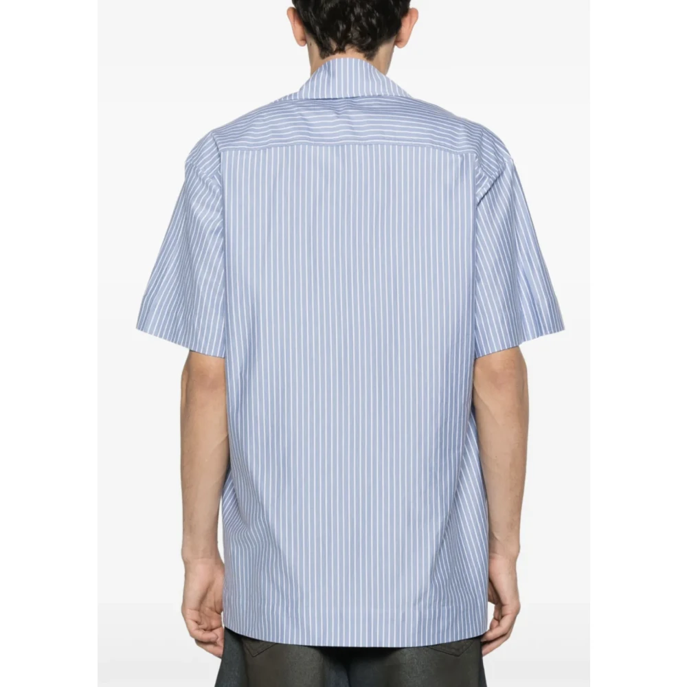 Vivienne Westwood Wit Blauw Camp Overhemd Stijlvol Blue Heren