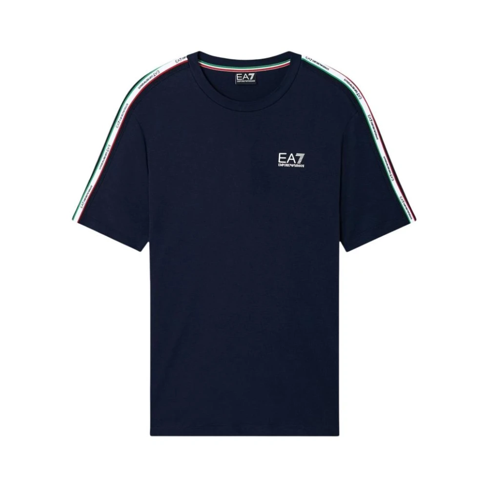 EA7 Emporio Armani Blue Cotton Sportswear - IT42 | XS - Image 3