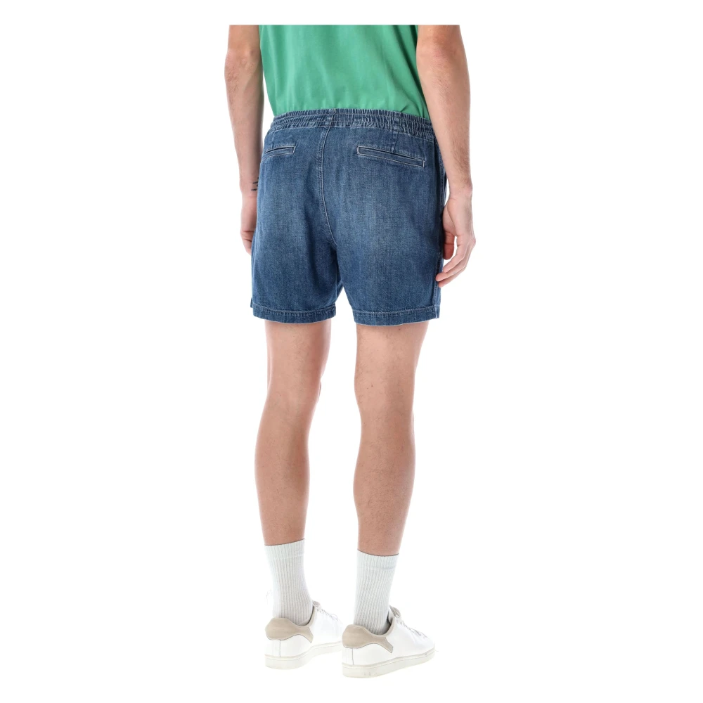 Ralph Lauren Herenkleding Shorts Blauw Ss25 Blue Heren