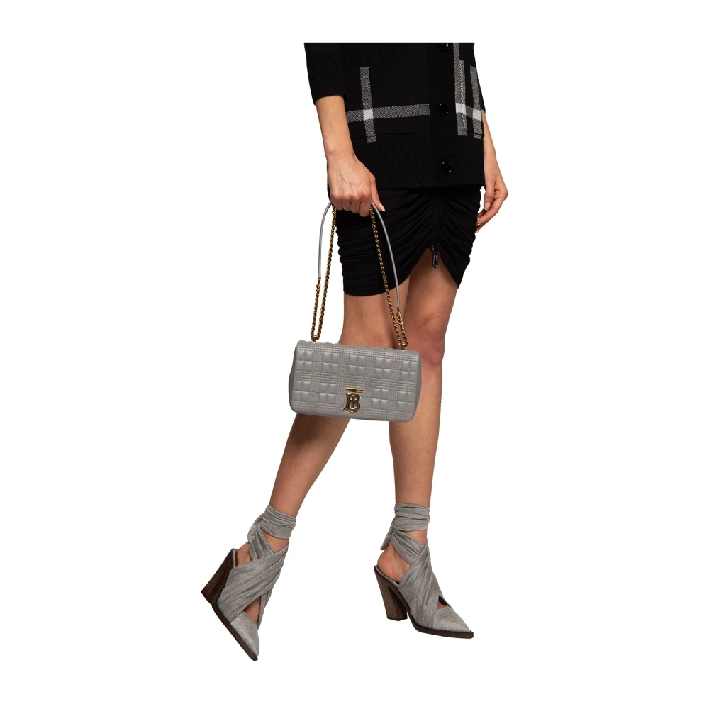Burberry Lola schoudertas Gray Dames