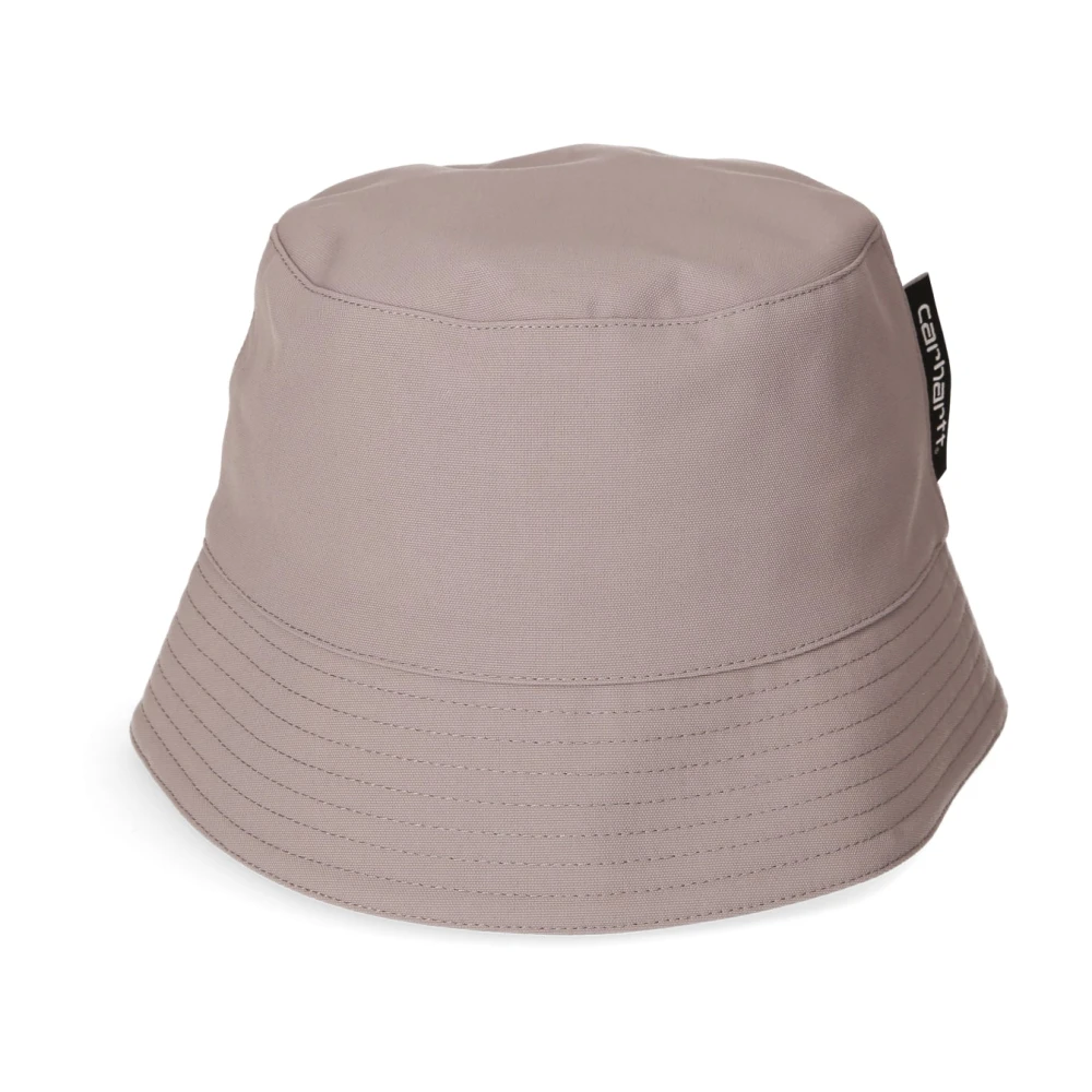 Carhartt WIP Nylon Canvas Bucket Hat Ongestructureerd Vlag Gray Unisex