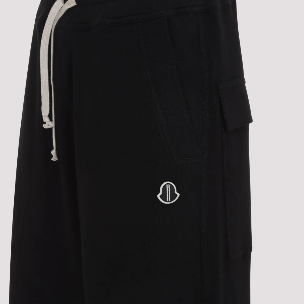 Moncler Stof Joggers Mu02D8H02 Gray Dames
