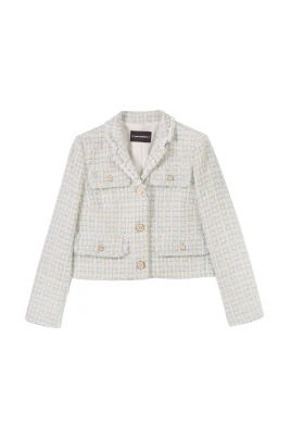 Kort Twill Bomullsjakke