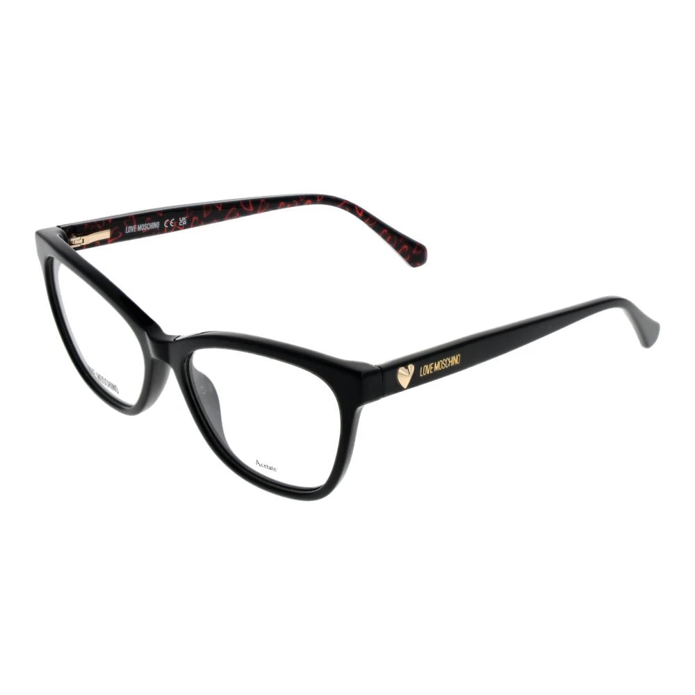 Love Moschino Women's Black Optical Frames - Glasses - One Size- Accessories