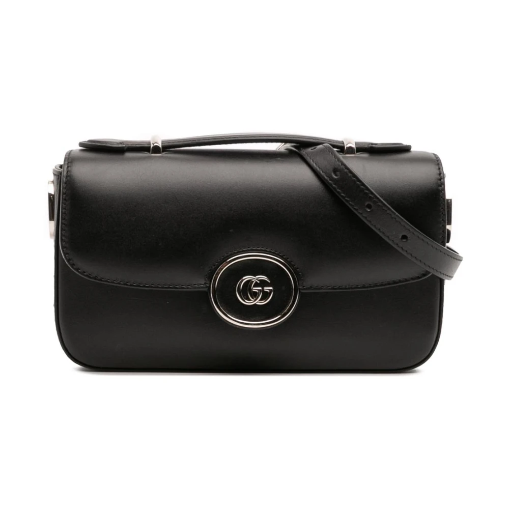 Gucci Vintage Donna Nero Pre-Owned, Taglia Unica, Used,