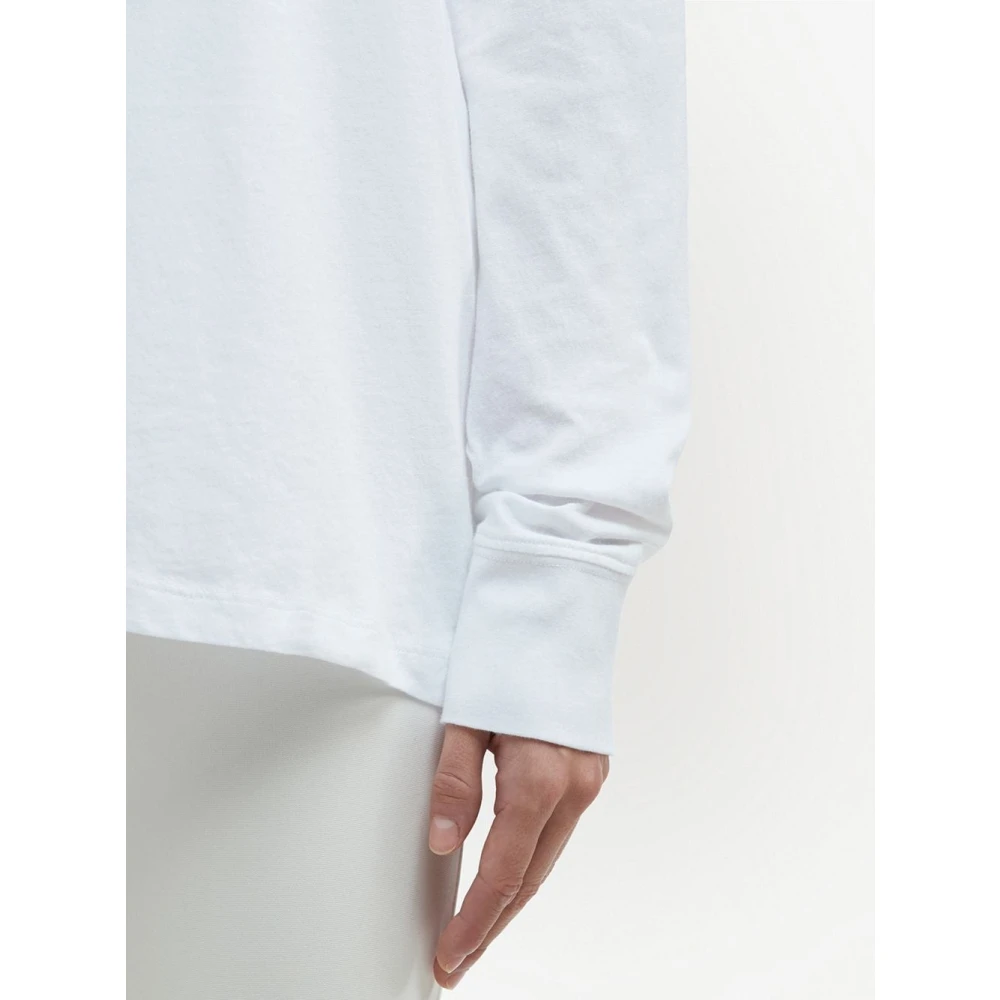Wardrobe.nyc Witte Longsleeve T-shirt White Dames