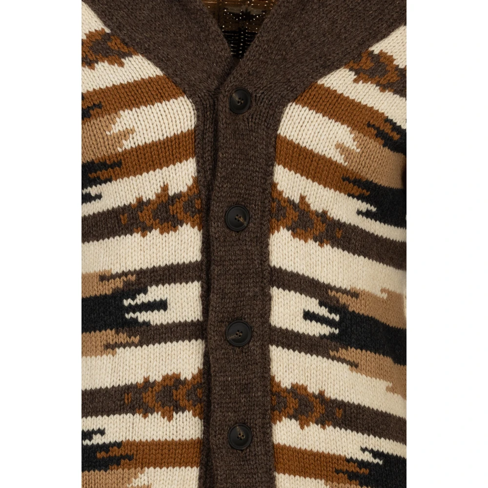 Gran Sasso Bruine Cardigan Sweaters Multicolor Heren
