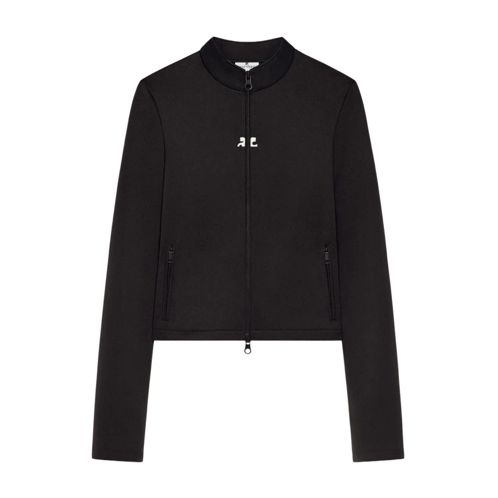 Courrèges Women's Black Light Jackets, Xs, Courreges Jackets