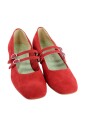 chaussures-elegantes-en-daim-rouge