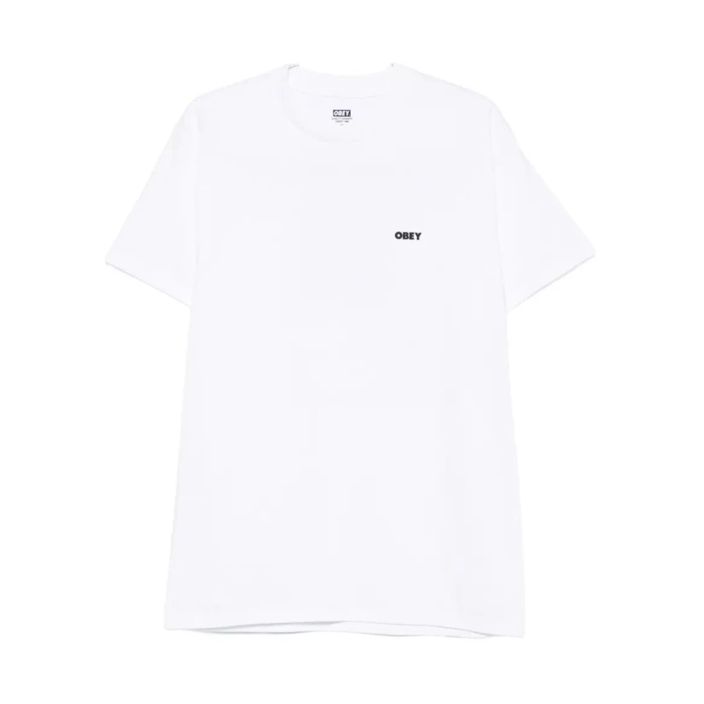 Obey Men's White T-Shirts, L, I Will Tee