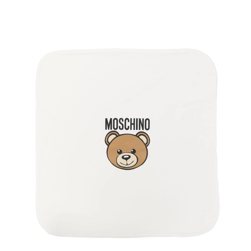 Moschino Wolken Deken White Unisex