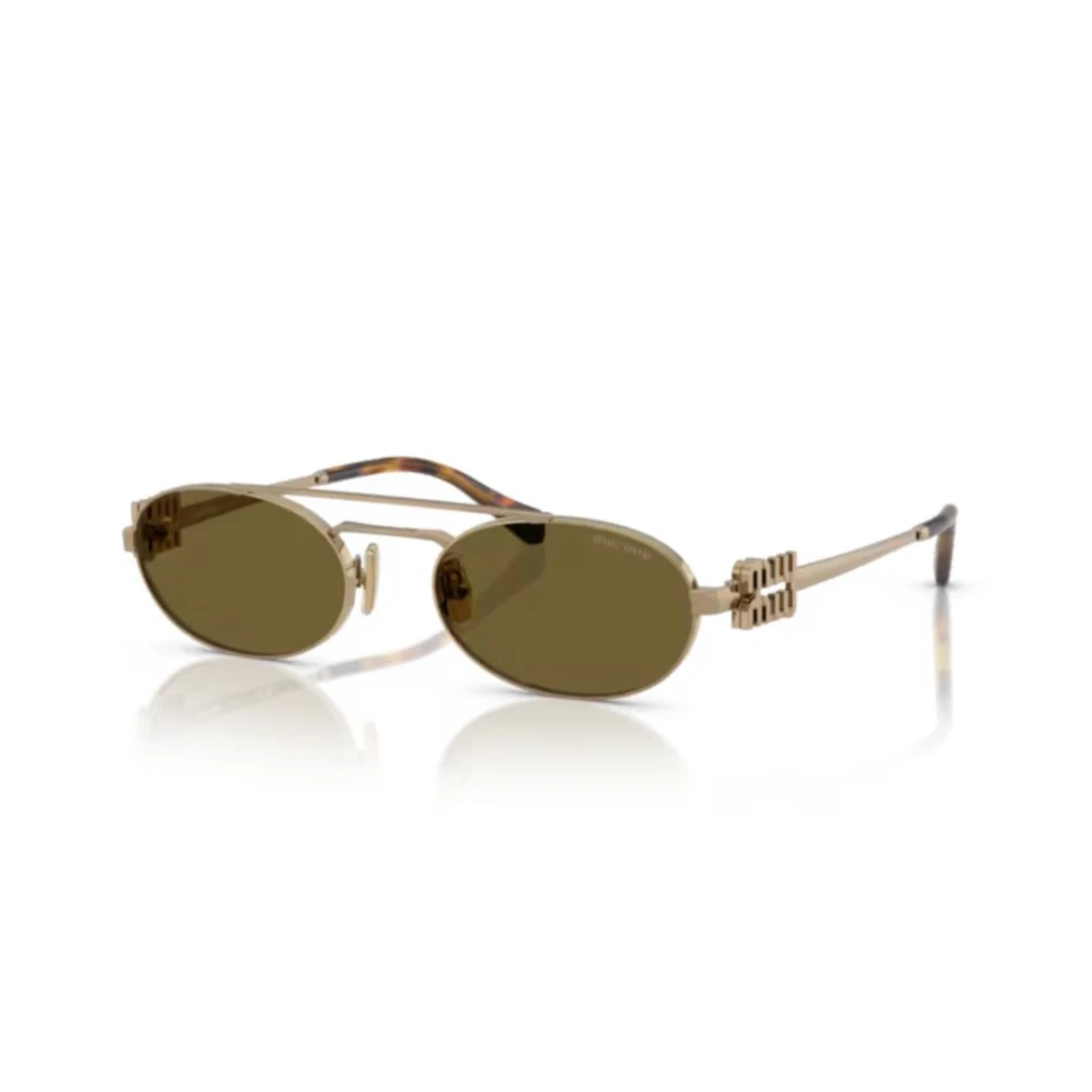 Miu Miu Unisex Yellow Elegant Sunglasses For Stylish Look