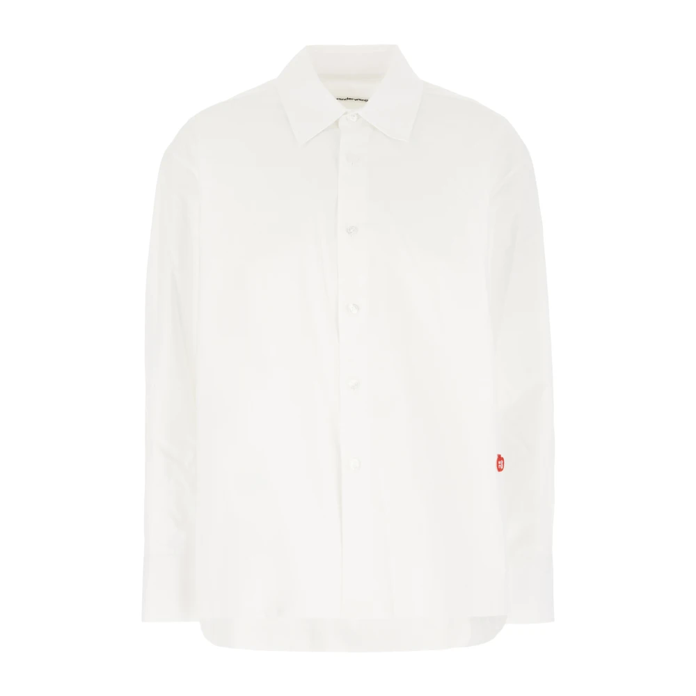T by Alexander Wang Stijlvolle Overhemden Collectie White Dames