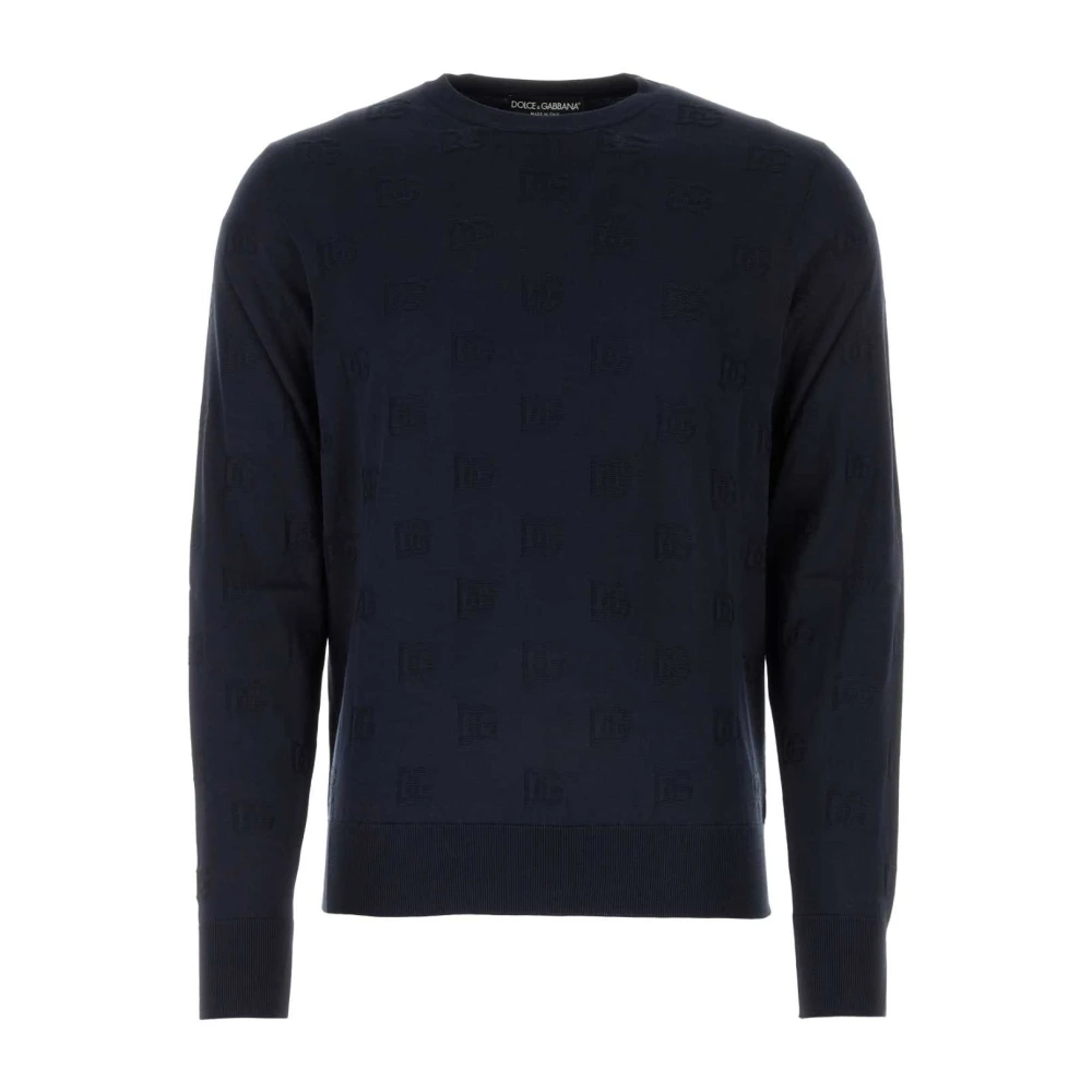 Dolce & Gabbana Blauwe Sweaters voor Heren Blue Heren