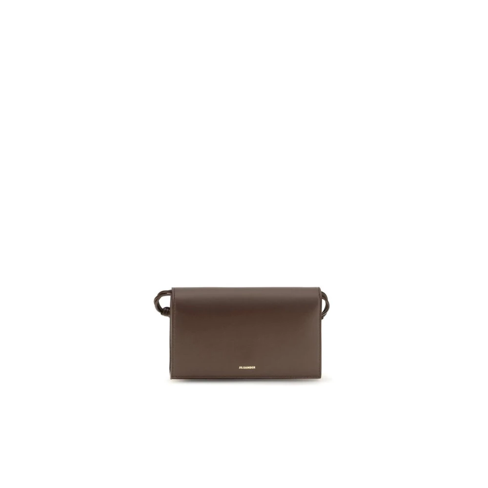 Jil Sander Donna Marrone - Tangle Wallet - Bags - One Size - Immagine 3