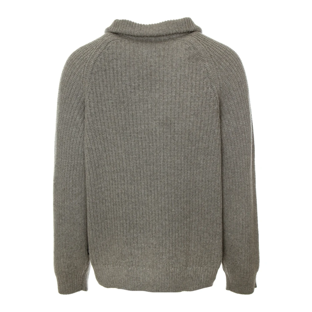 Carhartt WIP Marlon Half-Zip Gebreide Trui Gray Heren