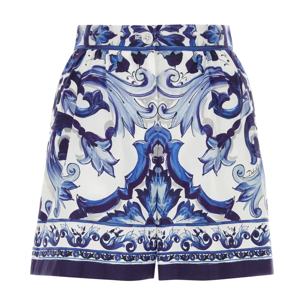 Dolce & Gabbana Snygga Sommar Shorts för Män Multicolor, Dam