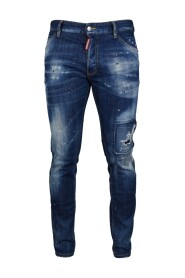 Stylische Blaue Slim-Fit Jeans