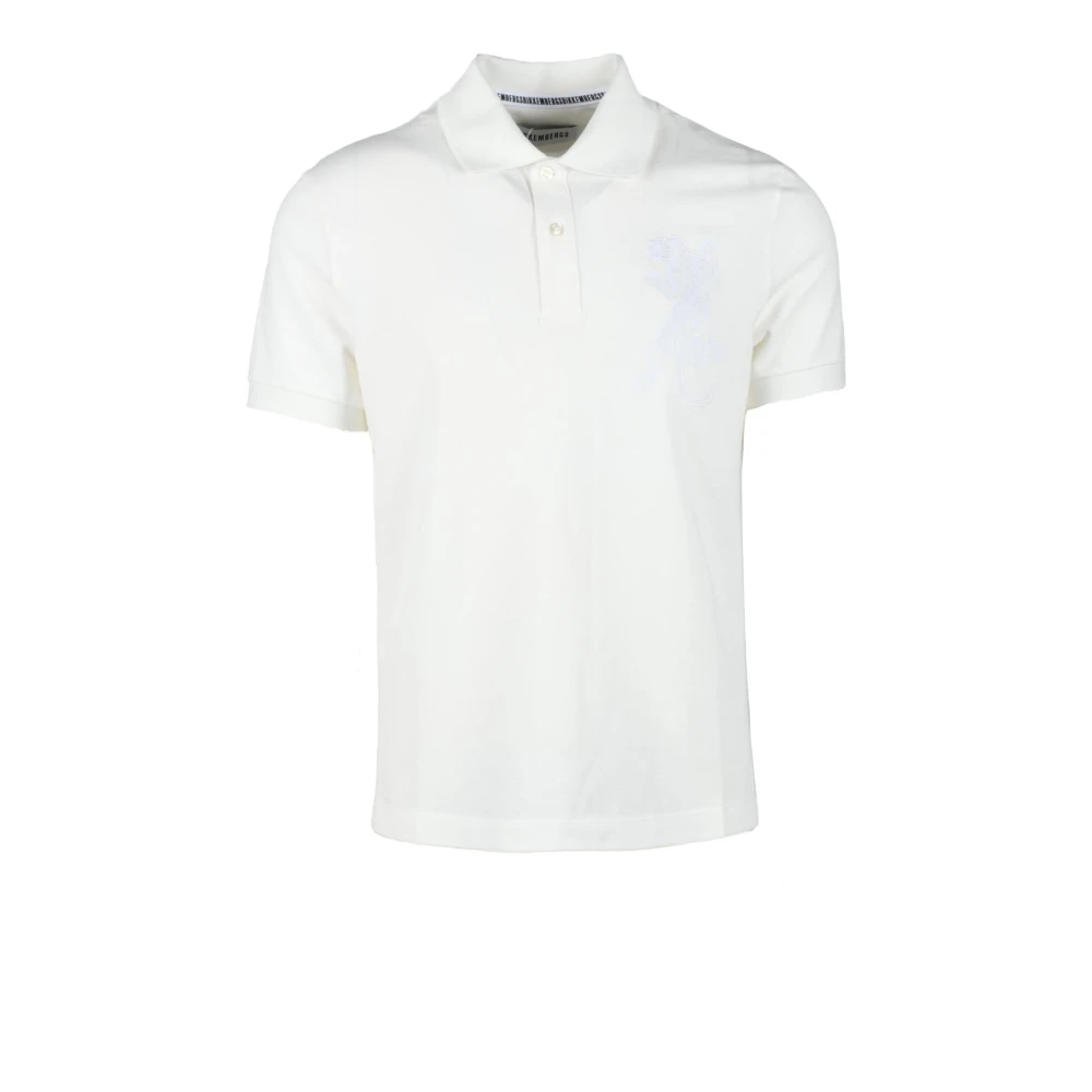 Bikkembergs Katoen Elastaan T-shirt White Heren
