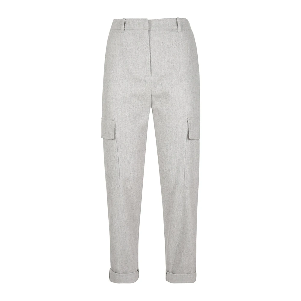 Eleventy Kasjmier Combat Broek Gray Dames