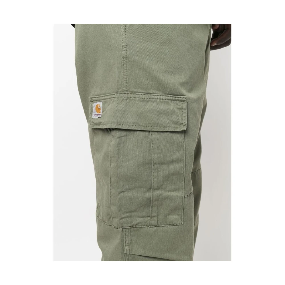 Carhartt WIP Straight Trousers Green Heren