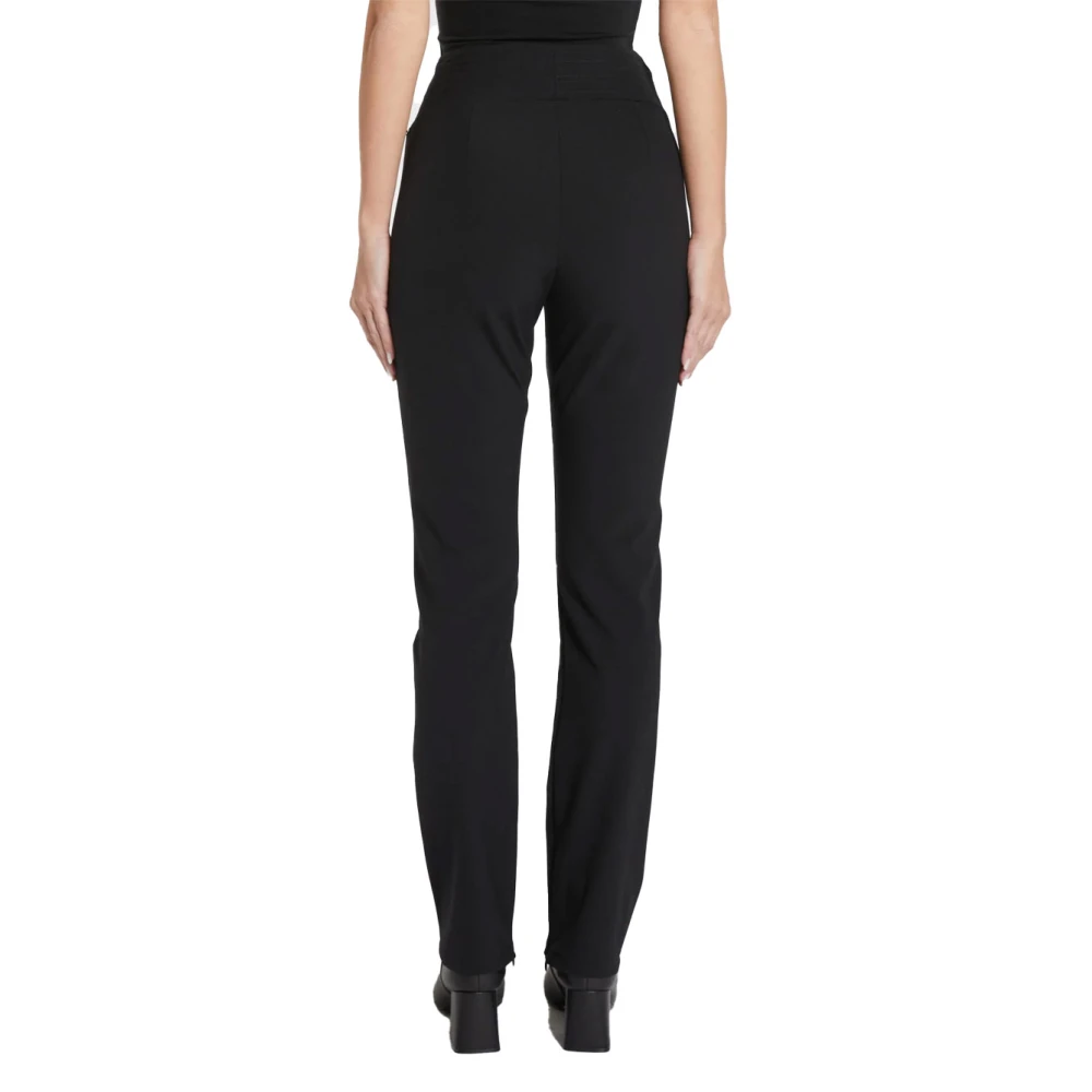 Pennyblack Flare Fit Technische Stof Broek Black Dames