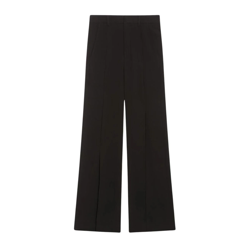 Isabel marant Zwarte Tuxedo Stijl Pantalon Black Heren