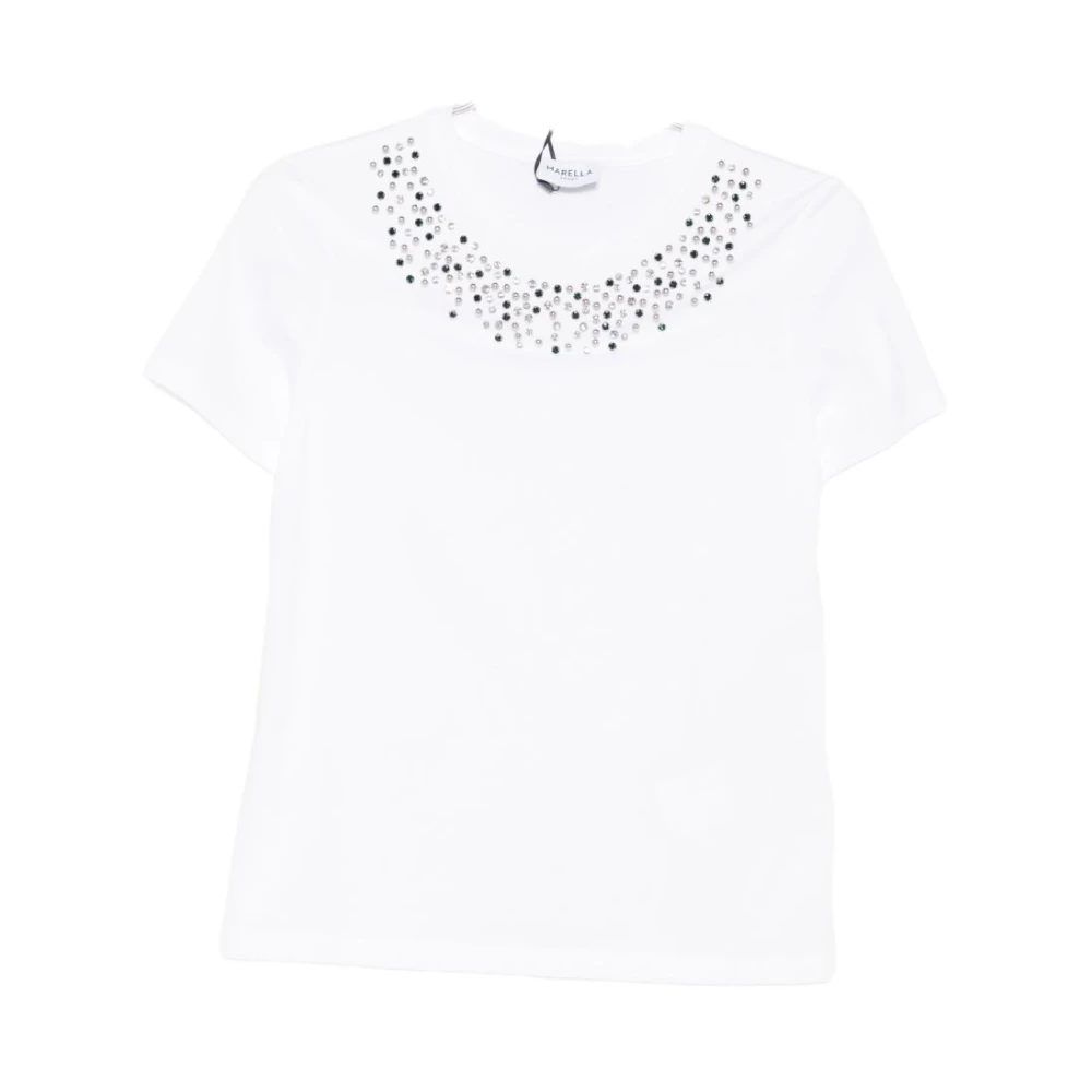 Marella Women's White T-Shirts - T-Shirts - L - Tops