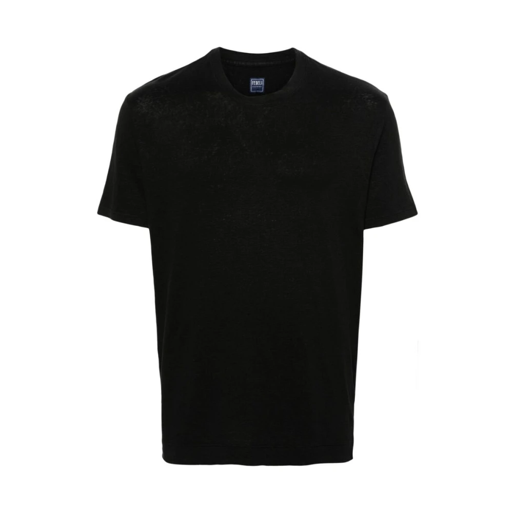 Fedeli T-Shirts Black Heren