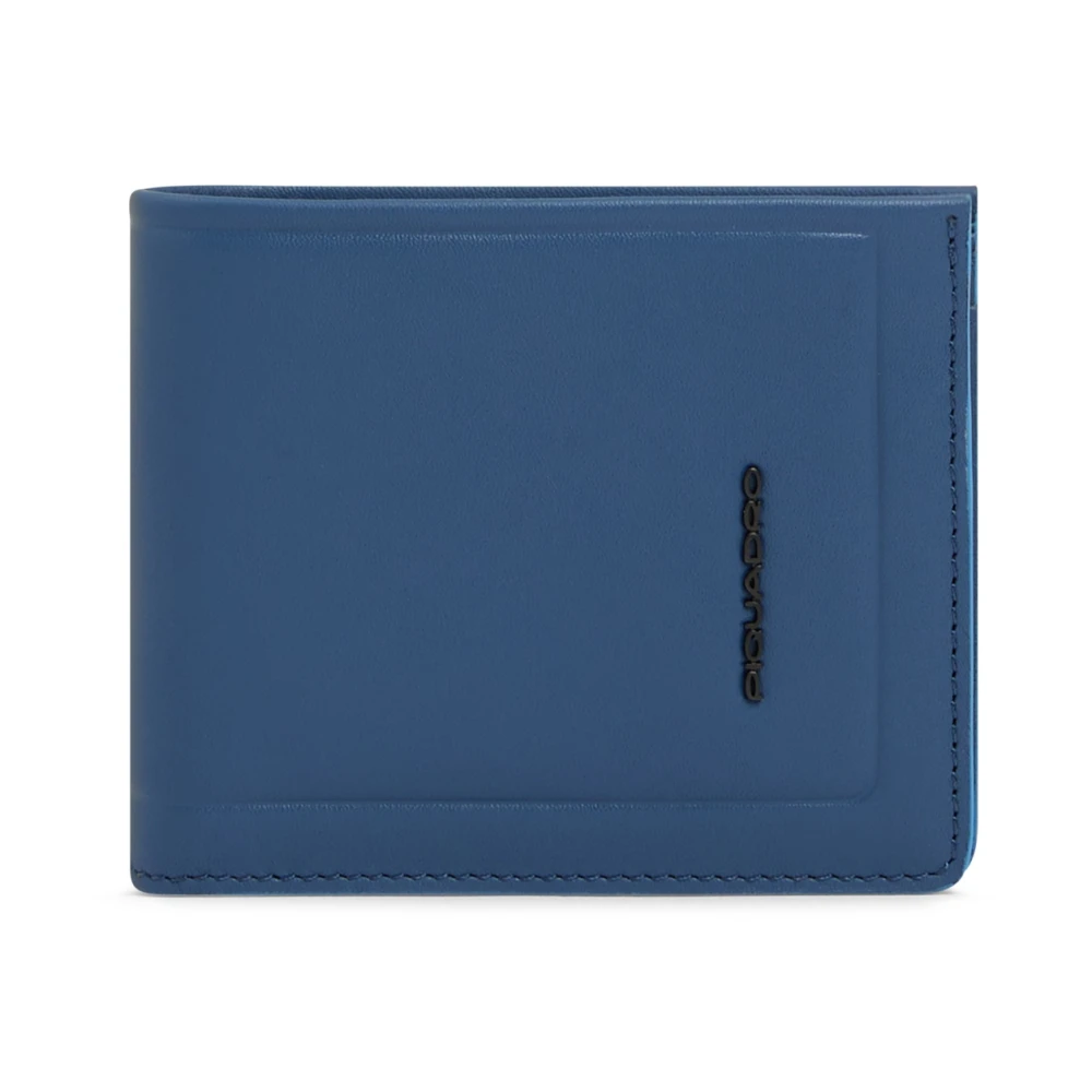 Piquadro Mannelijk Blauw Accessoires Heren, One Size, Pu 4188S138rav 2 Portemonnee