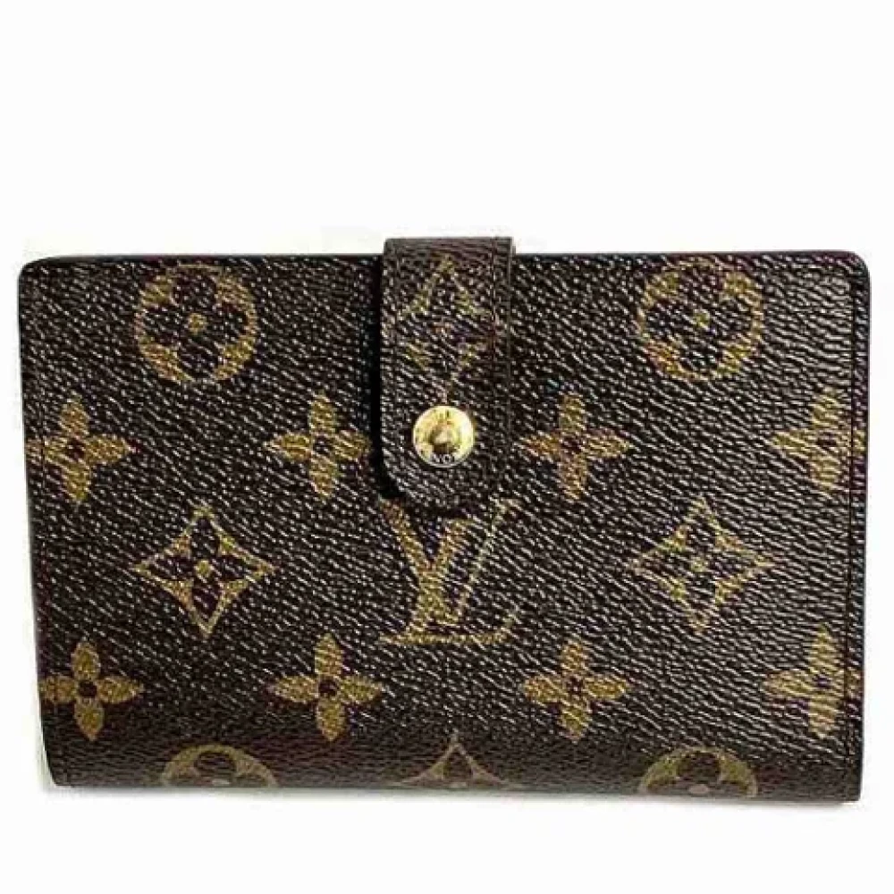 Louis Vuitton Vintage Pre-owned Fabric wallets Brown Dames