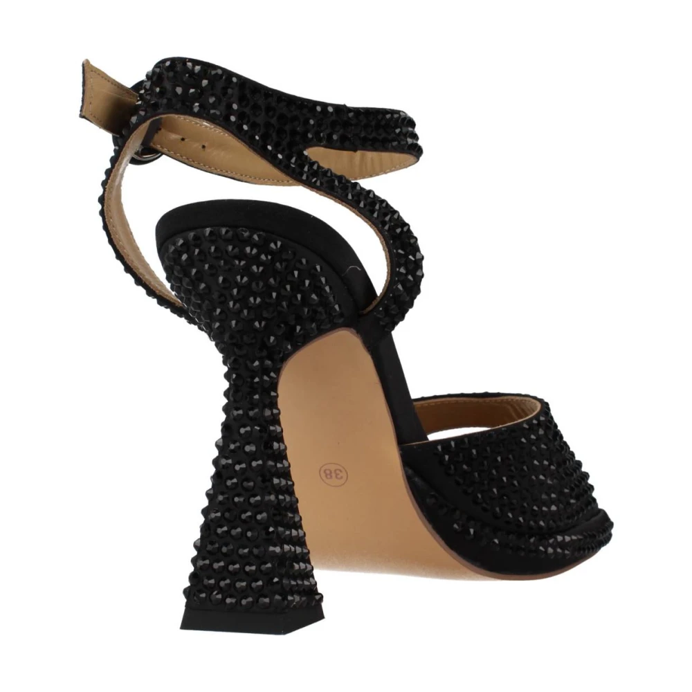 Alma en Pena High Heel Sandals Black Dames