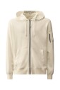 veste-polaire-a-capuche-noire-a-fermeture-eclair