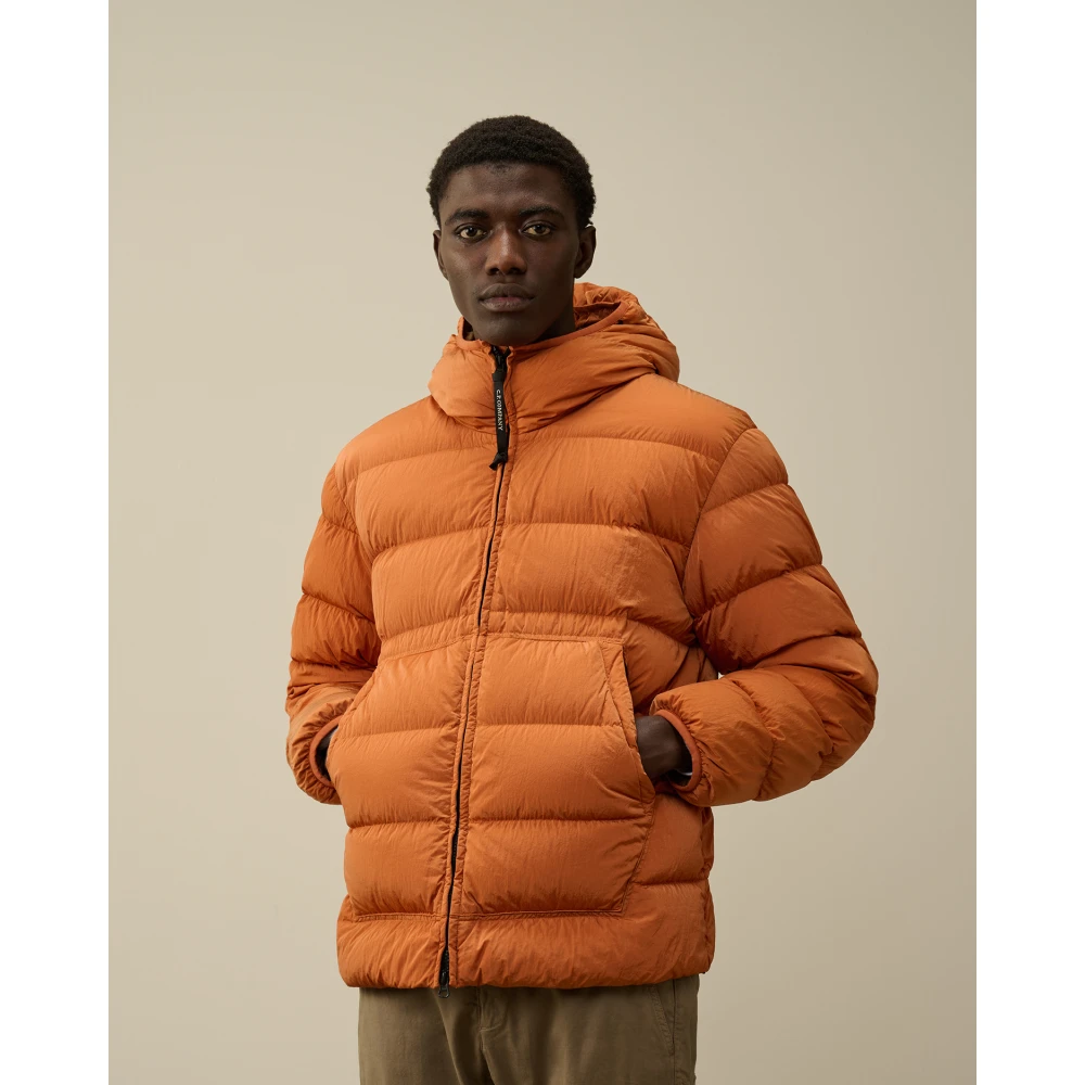 C.P. Company Oranje Donsjas Goggle Stijl Orange Heren