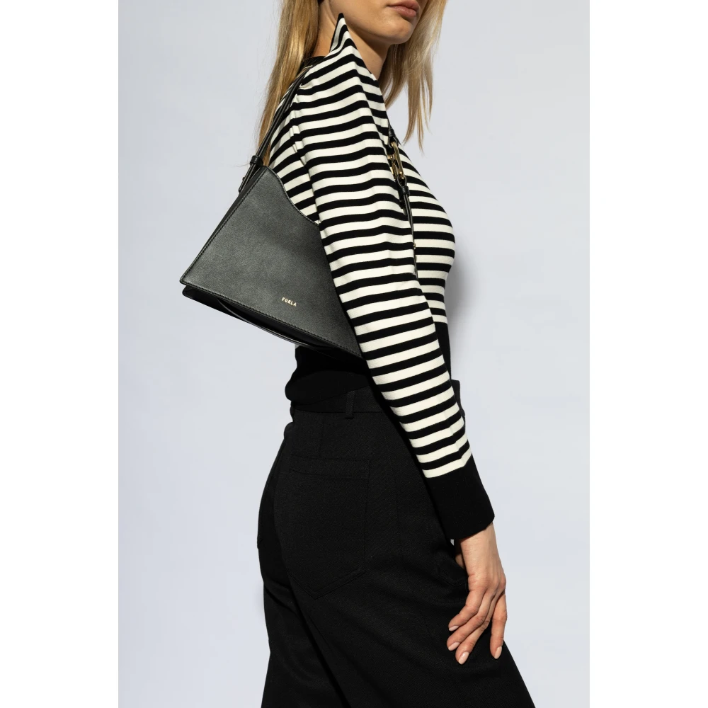 Furla Nuvola schoudertas Black Dames