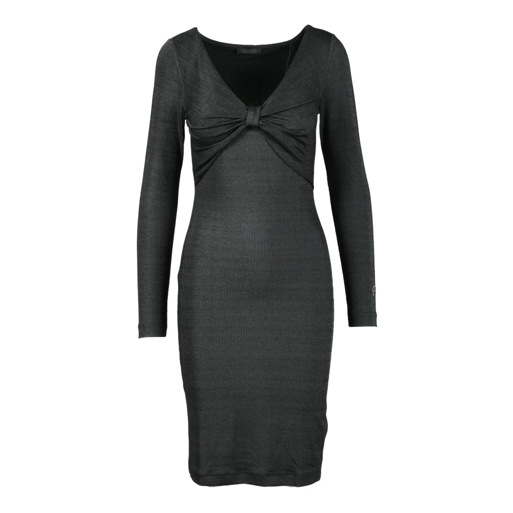 Guess Elegante Jurk voor Dames met Spandex Black Dames