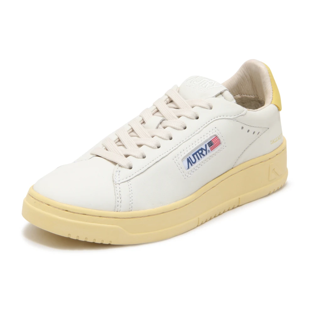Autry Dallas Low Dames Schoenen Wit
