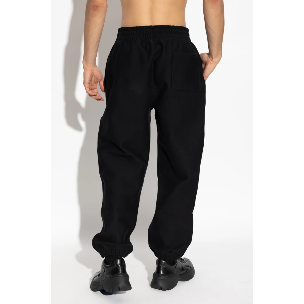 Burberry Sweatpants Black Heren