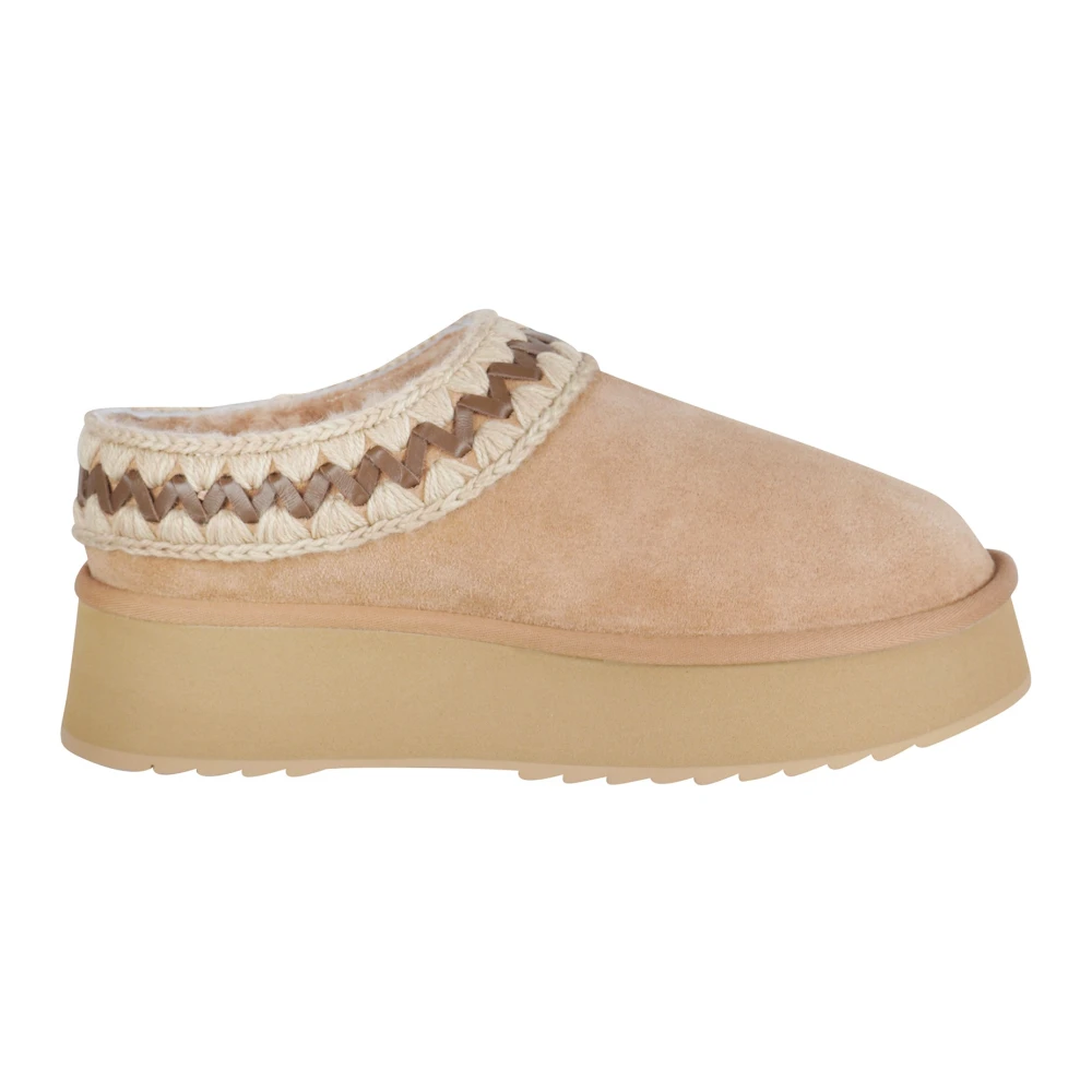 Mou Platform Clog - Female - Winter Boots - Brown - 7 Uk - Shoes - Image 4