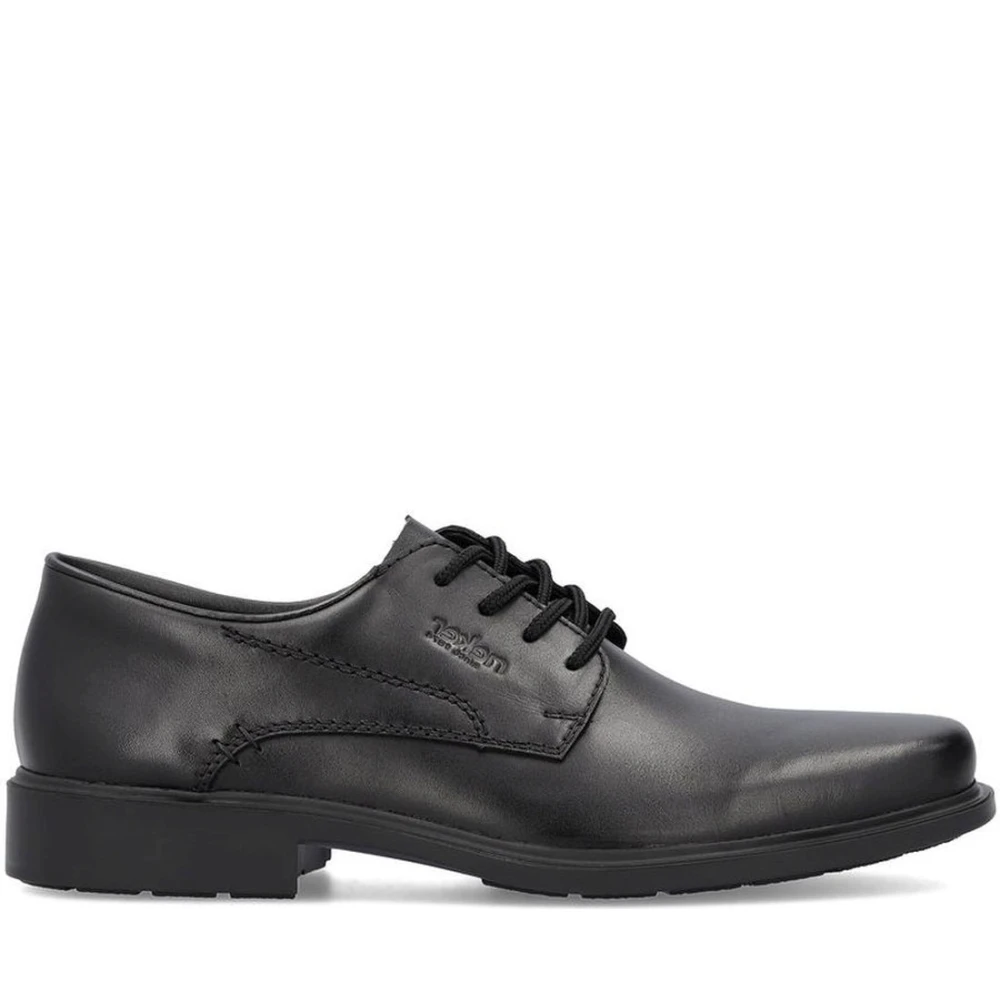 Rieker Black Dress Shoes, Male, 9 Uk, Classic Formal Business Shoes