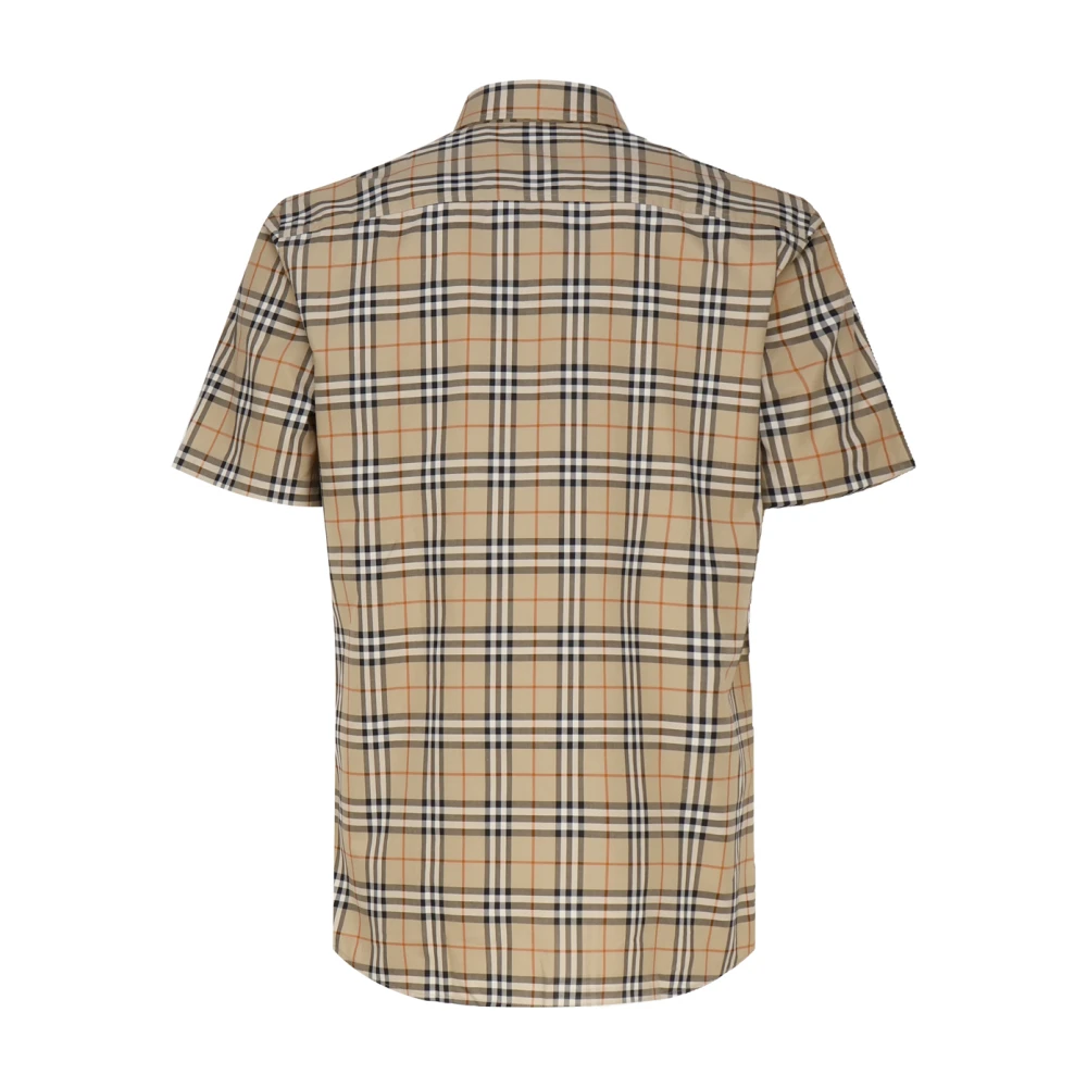 Burberry Vintage Check Knoopsluiting Shirt Beige Heren