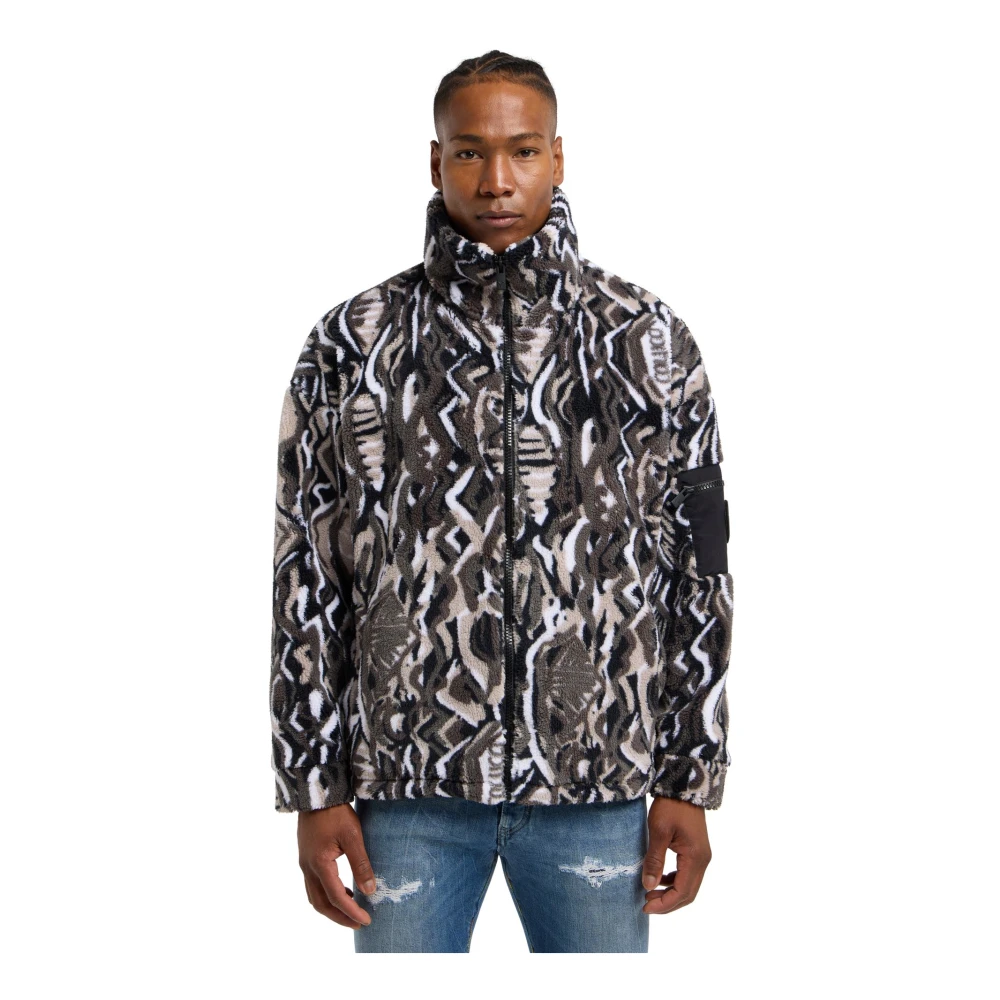 carlo colucci Gezellige Oversized Teddyjas Black Heren