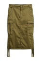 jupe-midi-cargo-vert-olive-coton