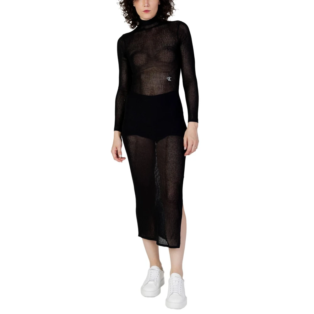 Dresses > Day Dresses > Midi Dresses - - Calvin Klein Jeans - Modalova