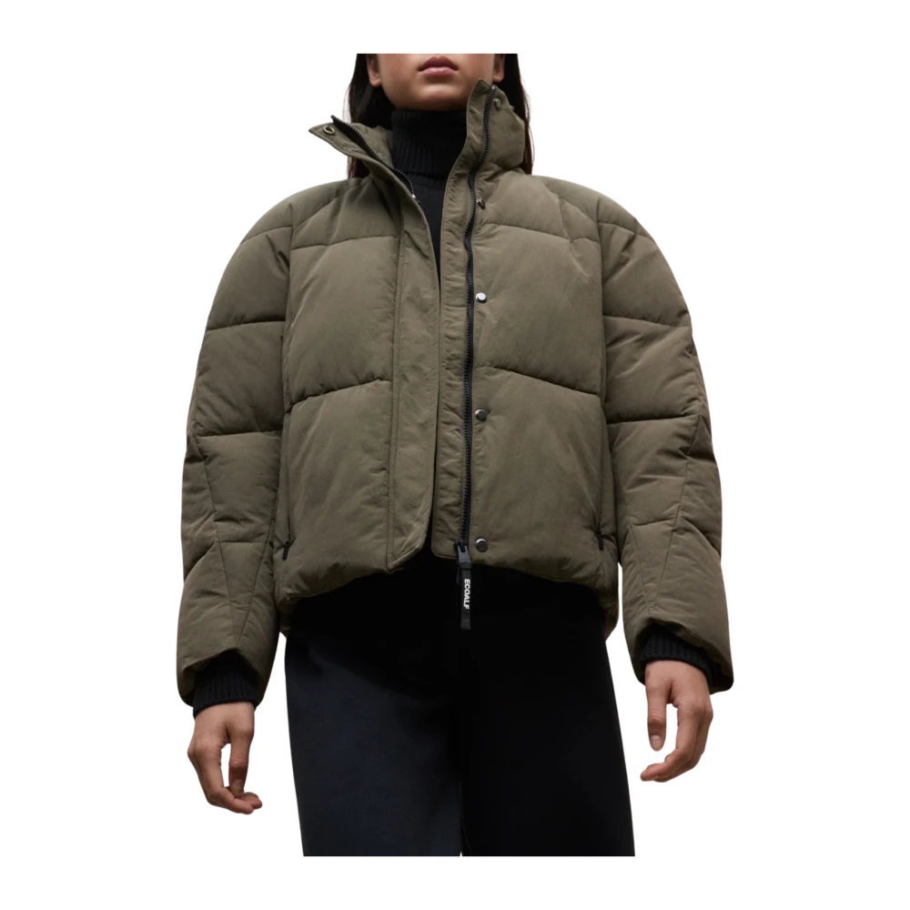 Ecoalf Women's Green Winter Jackets, M, Mairos Jacket