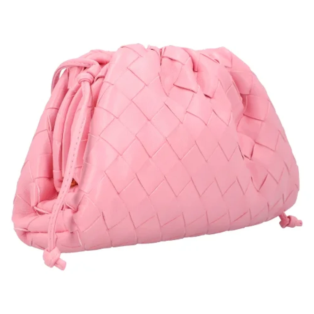 Bottega Veneta Leather clutches Pink Dames