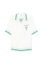 white-logo-print-cuban-collar-shirt