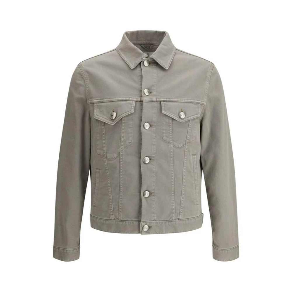 Jackets > Denim Jackets - - Brunello Cucinelli - Modalova